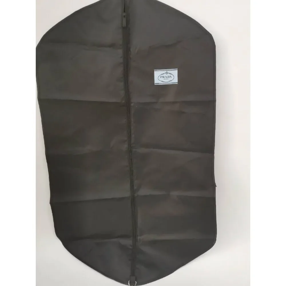 Pre-owned PRADA Garment Bag Cover Suit Jacket Dust Protector Travel Storage Case